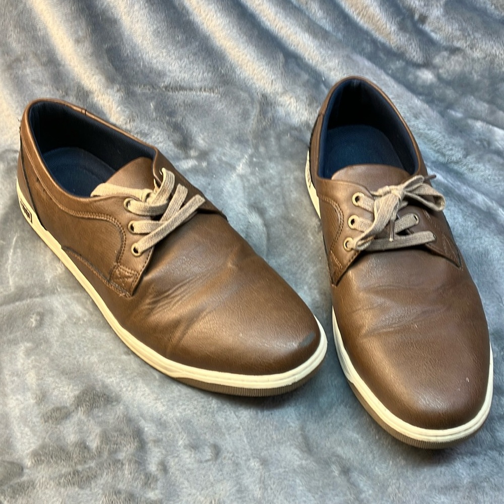 Men's‎ Jousen Milan Casual Sneaker Shoes Size 13 #A81Q06 Brown